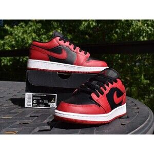 Nike Air Jordan 1 Low GS 'Reverse Bred'  553560-606  Youth Size 4.5Y